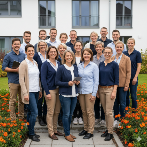 Inklusio Ambulante Dienste - Beispielfoto Team.